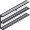silberfarben, eloxiert Hawa D-Fuehrungsch. Comb. Alu.silb. 2,5m