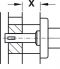 60 mm Wechselstift 8x60mm