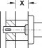 70 mm Wechselstift St.verz.8x70mm