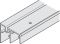 silberfarben, eloxiert Slido F-Li16 80B LS Alu.silb. 3,0m