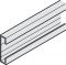 silberfarben, eloxiert Wandabst. Prof. silb.elox. 2,0m