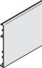 2.500 mm Clip-Blende Alu silb. 2,5m