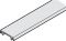 2.500 mm Clip-Abdeckung Al.silb. 2,5m