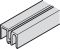 silberfarben, eloxiert Slido F-Schien.Classic VF Alu.silb.2,5m