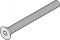 90 mm Gewindeschraube schw. M6x90mm