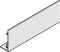 edelstahlfarben, eloxiert Muto M 60 Abdeckprofil Alu.edstf. 6m
