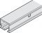 silberfarben, eloxiert Junior 80/100 Laufs.Wandm.Alu.6,0m