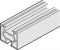 Aluminium Slido D-Li11 C Rah.prof.o/u.silbf.3m