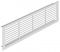 500 x 86 mm Luftblech Alu silber 500x86mm