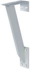 silberfarben, eloxiert E6/EV1, matt Barkonsole Alu silb. Schrb. 150X323mm