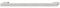 matt gebürstet Griff Edelstahl matt 12/473x35mm