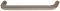 208 x 44 mm Griff Hewi Polyam. sand 86 16/208x44mm
