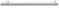 360 x 37 mm Griff Edelst.matt 360x37mm