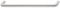 170 x 35 mm Griff St.vern.gebürstet 170x35mm