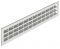 550 x 80 mm Luftblech Alu.silber 550x80mm