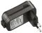 C (Euroflachstecker) 2-pol. LED Steckernetzt.sw 12V/6W m.EU-Stecker