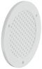 60 mm Luftrosette Kst. weiss rund 60mm