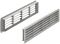 457 x 92 mm Luftgitter Kst.aluf. 457x92mm