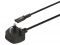 0.75 mm² Primärleitung m.Stecker/UK/schwarz/2m
