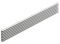 480 x 104 mm Luftgitter Alu silber 480x104mm