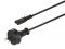 0.75 mm² Primärleitung m.Stecker/AU/schwarz/2m