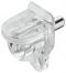 transparent, blank Bodentraeger Kst.transp. 3mm