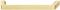 340 x 26 mm Griff Zi.gold matt gebürstet 340x26mm