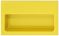 100 x 60 mm Muschel Hewi Polyam. gelb 18 100x60mm
