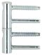 silberfarben, verzinkt Einbo-Bd. Startec Fl 4 St.verz. 16mm