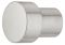 20 mm Knopf Edelstahl matt 20x30mm