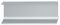 4950 mm Griffmulde Alu silbf. 5000mm