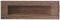160 x 50 mm Muschel Nussbaum nat. 160X50mm