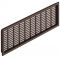225 x 120 mm Luftgitter Kst.braun 225x120mm