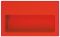 100 x 60 mm Muschel Hewi Polyam. rot 36 100x60mm