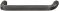 172 x 32 mm Griff Zi.vern.schw. geb. 172x32mm