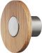 50 mm Knopf Zi. Eiche lack. 50x25mm