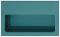 100 x 60 mm Muschel Hewi Polyam. blau 55 100x60mm