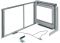 ≥525 mm Eckschr.Ausz.anthrazit ls.540-770mm
