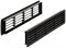 457 x 92 mm Luftgitter Kst. schwarz 457x92mm