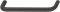 106 x 35 mm Griff Edelst.schw.matt 104x35mm
