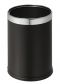 10 l Papierkorb Wand schwarz