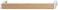 204 x 29 mm Griff Eiche/chr.matt 204x29mm