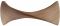 80 x 32 mm Griff Nussb.natur 80x32mm