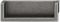 140 x 44 mm Muschel Zi.verzinnt durchger. 140x44mm