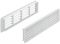 457 x 92 mm Luftgitter Kst. weiss 457x92mm