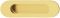 130 x 37 mm Muschel Edelst.mess.pol. 130x37x13mm