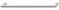 138 x 36 mm Griff Edelst.matt 10/138x36mm