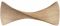 80 x 32 mm Griff Eiche natur 80x32mm