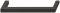 138 x 35 mm Griff Edelst.schw.matt 138x35mm