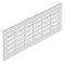 240 x 78 mm Luftblech Alu silber elox. 240x78mm